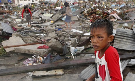 Typhoon Haiyan: residents of Tacloban city